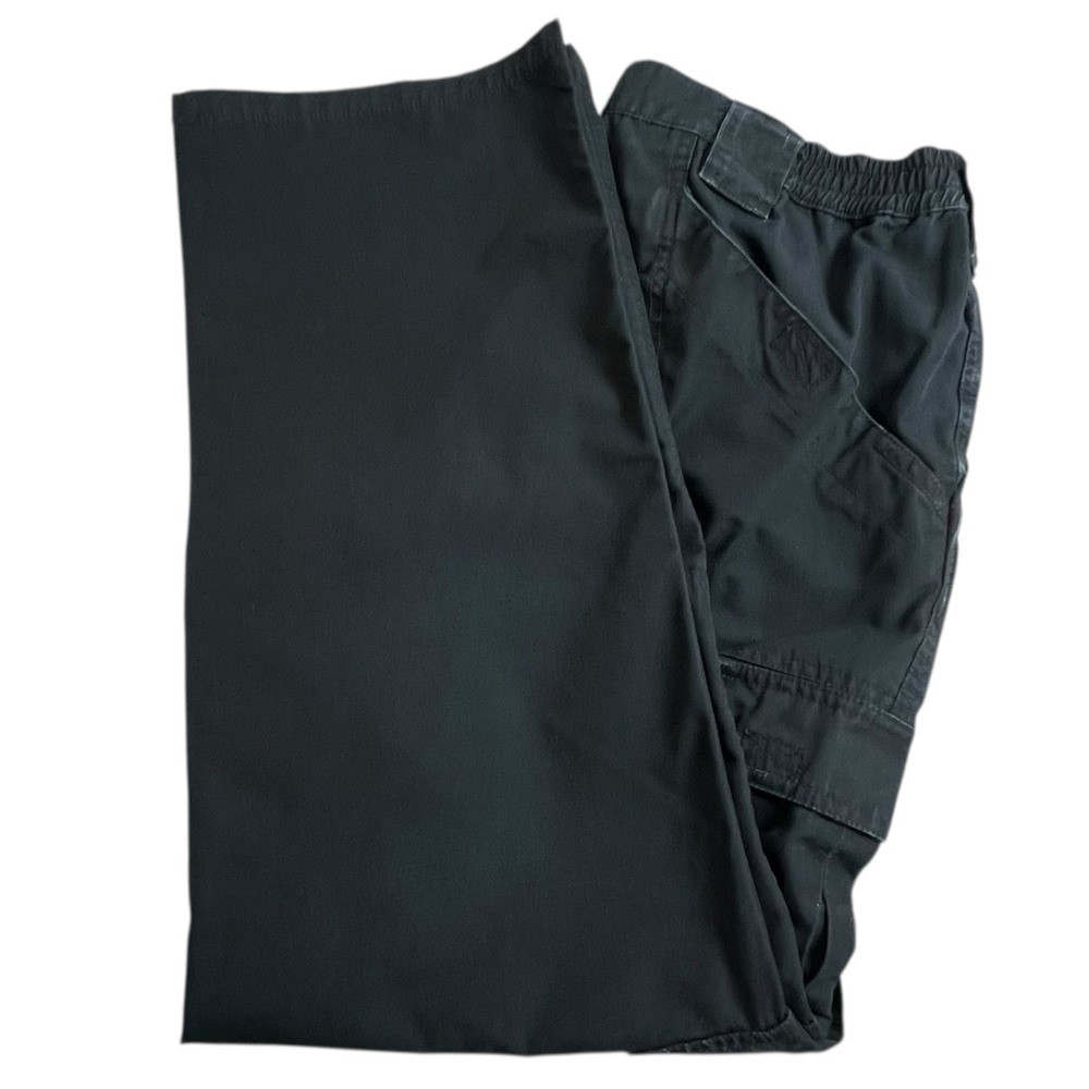 5.11 Tactical Womens‎ 14X30 Faded Black Straight Leg Cargo Work Pants